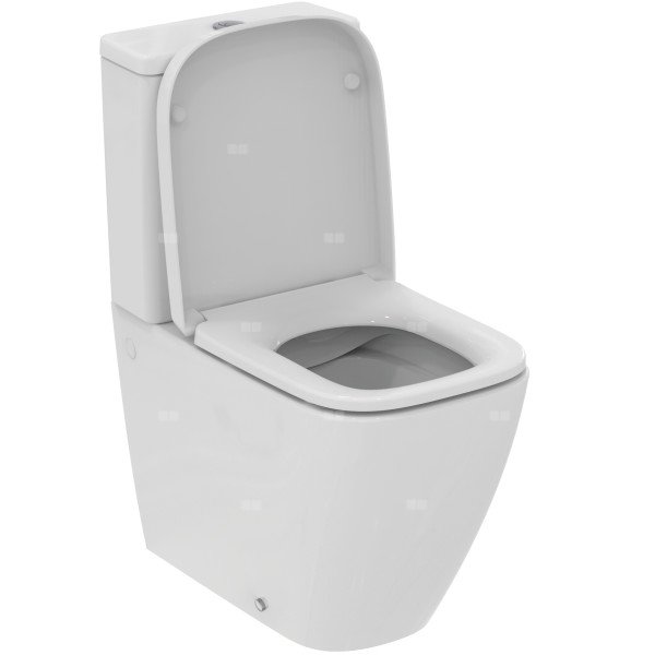 Zestaw misek przyściennych 360x605x790 mm, umywalka, mechaniczna, pełne spłukiwanie CL1 3.9 - 6 L, wylot poziomy - I.LIFE S