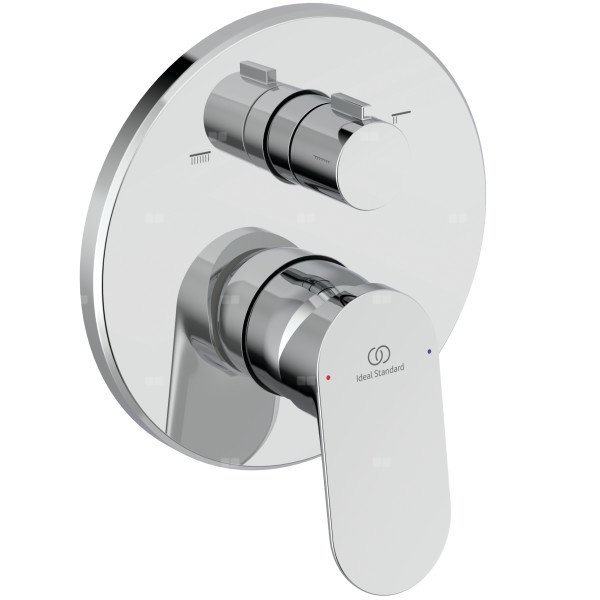 Bateria wannowo-natryskowa do zabudowy 157x78x182,5 mm, ilość wyjść: 2, wymagany zestaw 1 (A1000NU) 22.1 l/min (3 bar) - CERALIFE O