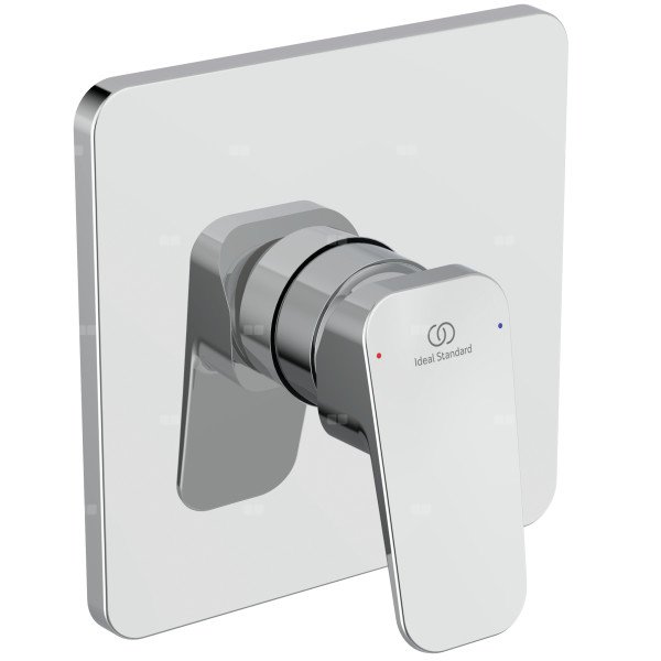 Bateria prysznicowa do zabudowy 157x60x157 mm, ilość wyjść: 1, wymagany zestaw 1 (A1000NU) 27.9 l/min (3 bar) - CERAPLAN