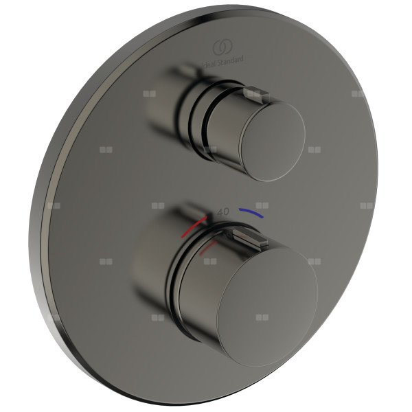 Bateria prysznicowa do zabudowy 157x64x157 mm, ilość wyjść: 1, wymagany zestaw 1 (A1000NU) 18 l/min (3 bar) - CERATHERM NAVIGO