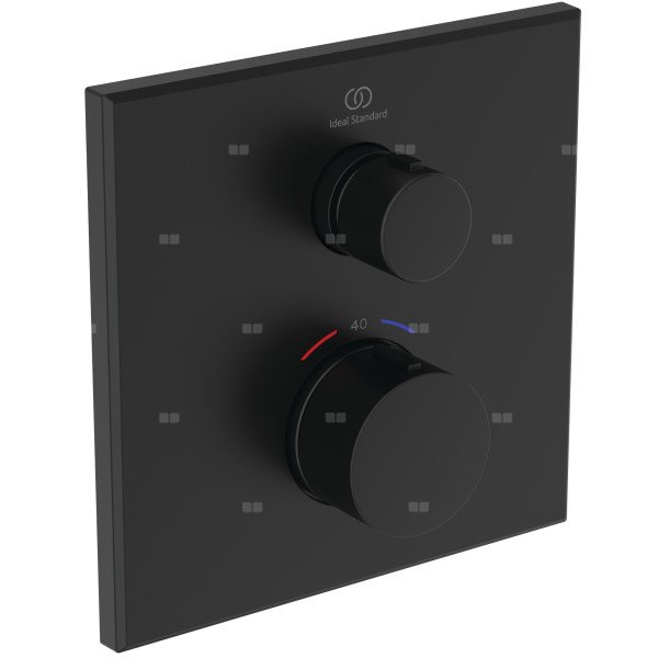 Bateria prysznicowa do zabudowy 157x64x157 mm, ilość wyjść: 1, wymagany zestaw 1 (A1000NU) 18 l/min (3 bar) - CERATHERM NAVIGO