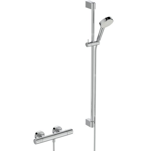 Zestaw baterii prysznicowej 6 l/min (3 bar) - CERATHERM T25