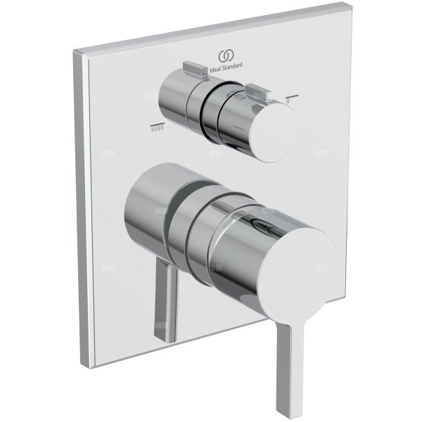Bateria wannowo-natryskowa do zabudowy 157x82x179,5 mm, ilość wyjść: 2, wymagany zestaw 1 (A1000NU) 22.1 l/min (3 bar) - JOY NEO