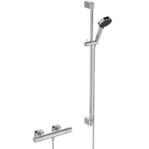 Zestaw baterii prysznicowej 6 l/min (3 bar) - CERATHERM T25 N