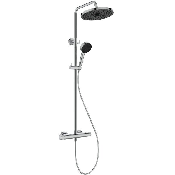 Ceratherm T25+, system prysznicowy natynkowy 12.0 l/min (3 bary)