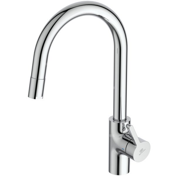 Bateria kuchenna 114x253x390 mm, wylewka 207 mm 9 l/min (3 bary) - CERALIFE