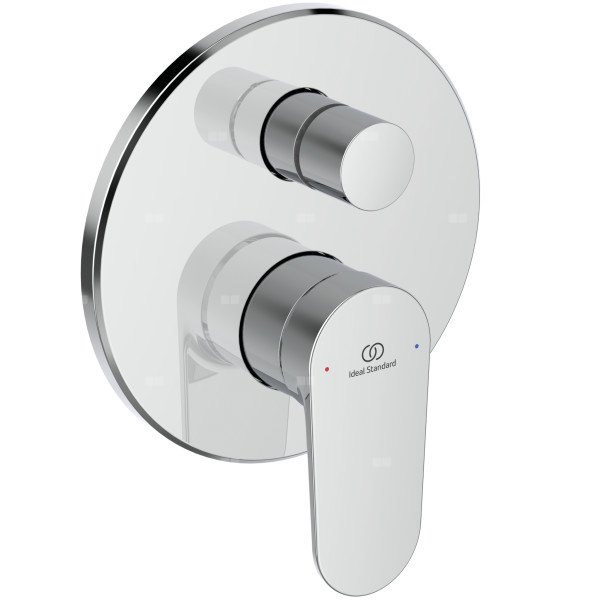 Bateria wannowo-natryskowa do zabudowy 157x64x191,5 mm, wymagany zestaw 1 (A1000) 21 l/min (3 bar) - CERAFINE O NUOVO