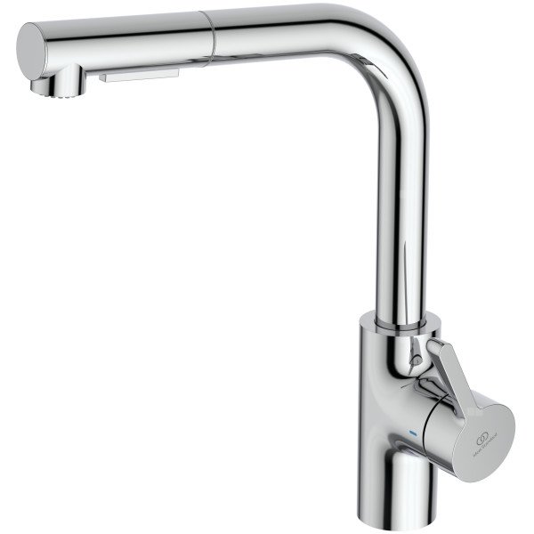 Bateria kuchenna 114x268x330 mm, wylewka 220 mm 6 l/min (3 bary) - CERALIFE