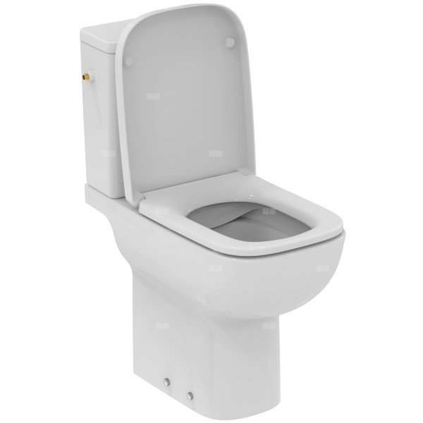 Pakiet z otwartą misą, blisko połączoną 360x665x855 mm, spłukiwanie, mechaniczne, wylot poziomy - OKYRIS