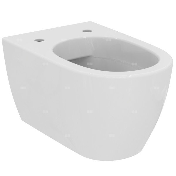 Miska wisząca 340x530x355 mm, umywalka, pełne spłukiwanie CL1 3.9 - 6 L, odpływ poziomy - I.LIFE O