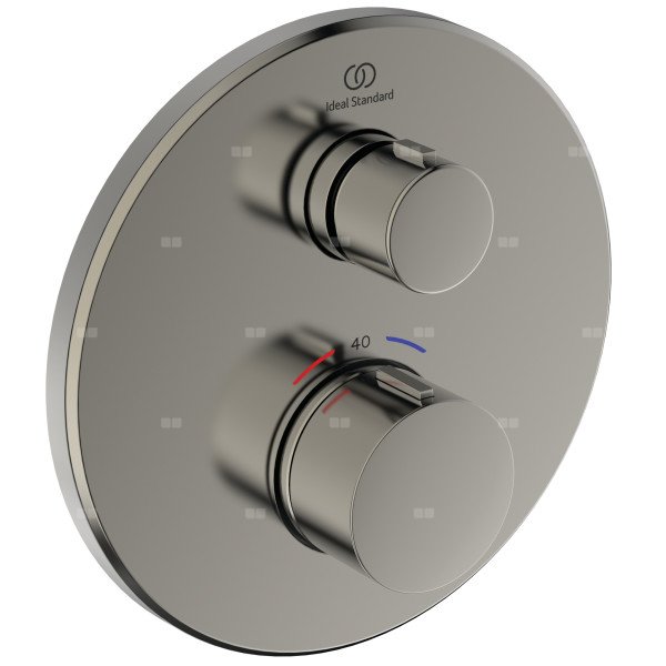 Bateria prysznicowa do zabudowy 157x64x157 mm, ilość wyjść: 1, wymagany zestaw 1 (A1000NU) 18 l/min (3 bar) - CERATHERM NAVIGO