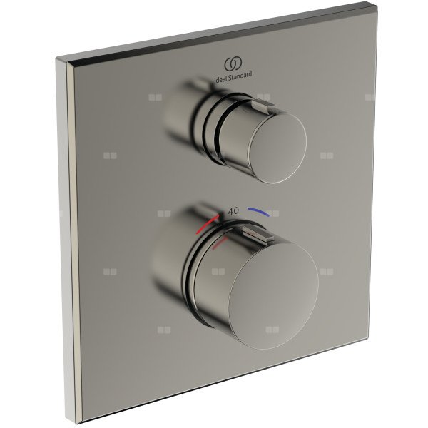 Bateria prysznicowa do zabudowy 157x64x157 mm, ilość wyjść: 1, wymagany zestaw 1 (A1000NU) 18 l/min (3 bar) - CERATHERM NAVIGO