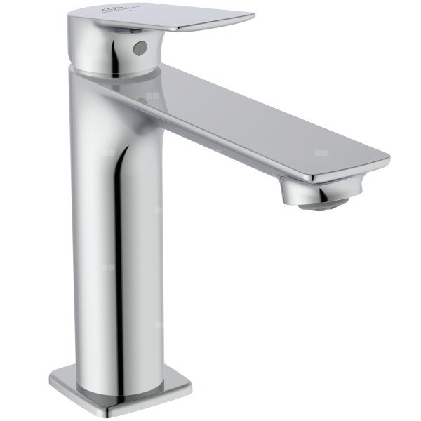 Bateria umywalkowa 48x175,5x174 mm, wylewka 135 mm 3.8 l/min (3 bary), bez korka spustowego - CERALIFE C