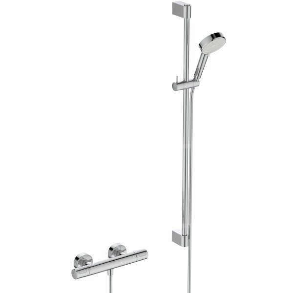 Zestaw baterii prysznicowej 8 l/min (3 bar) - CERATHERM T25 N
