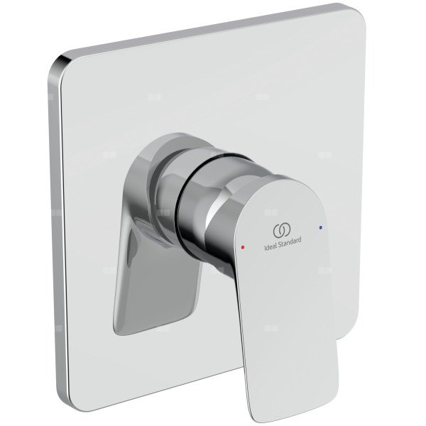 Bateria prysznicowa do zabudowy 157x78x157 mm, ilość wyjść: 1, wymagany zestaw 1 (A1000NU) 27.9 l/min (3 bar) - CERALIFE C