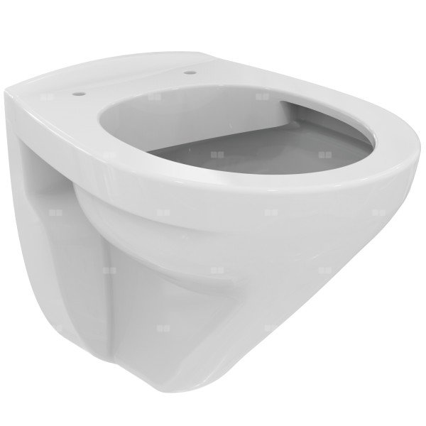 Miska wisząca 360x490x370 mm, umywalka, odpływ poziomy - EUROVIT