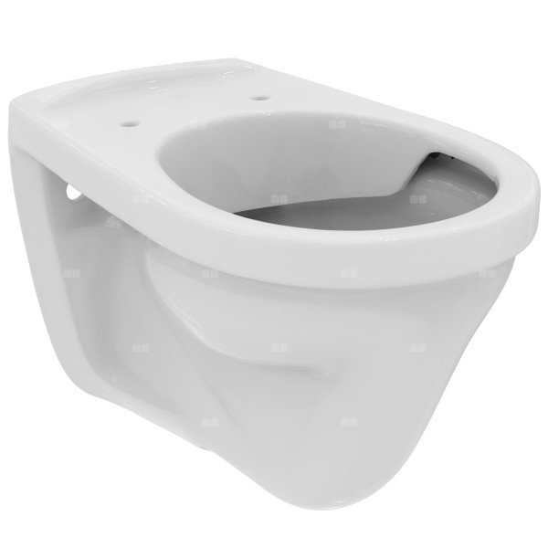 Miska wisząca 350x550x370 mm, umywalka, odpływ poziomy - EUROVIT