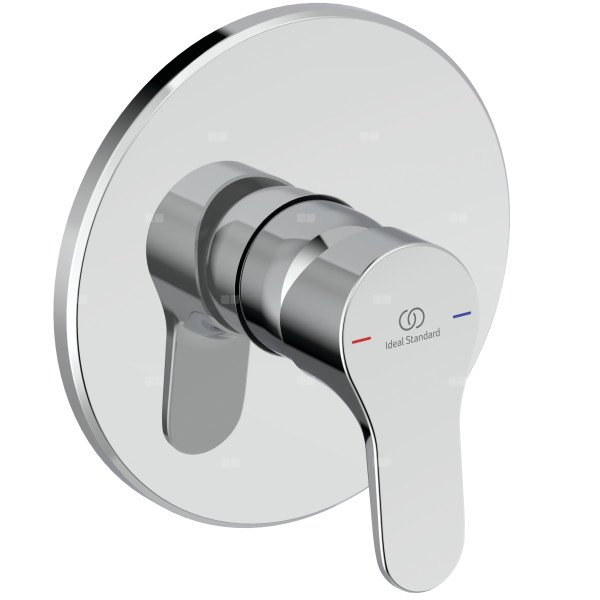 Bateria prysznicowa do zabudowy 157x61x157 mm, ilość wyjść: 1, wymagany zestaw 1 (A1000NU) 27.9 l/min (3 bar) - CERABASE