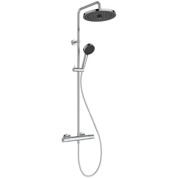 Ceratherm T25+, system prysznicowy natynkowy 8 l/min (3 bary)