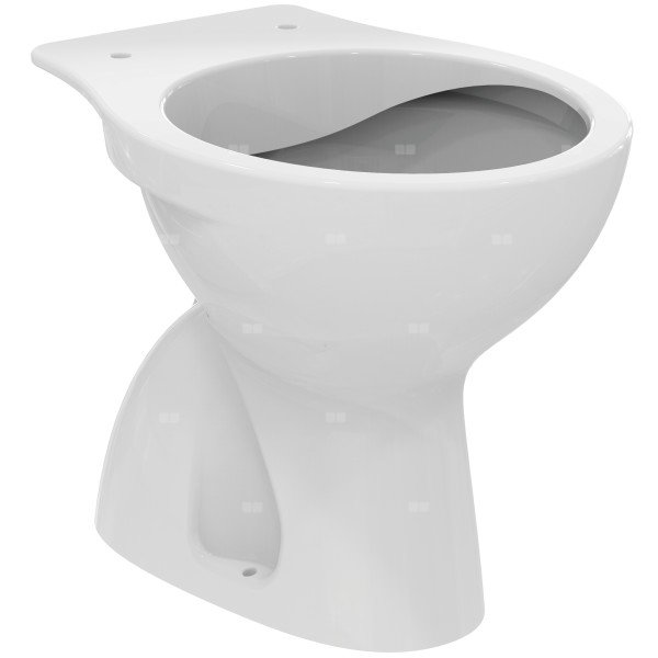 Miska pojedyncza 360x510x395 mm, umywalka, wylot pionowy - EUROVIT