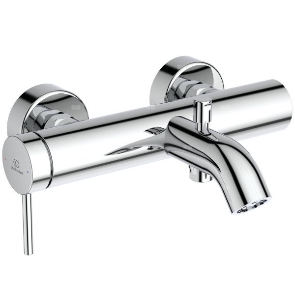 Bateria wannowo-natryskowa natynkowa 272x213x125 mm, wylewka 190 mm 20 l/min (3 bary) - CERALINE NUOVO
