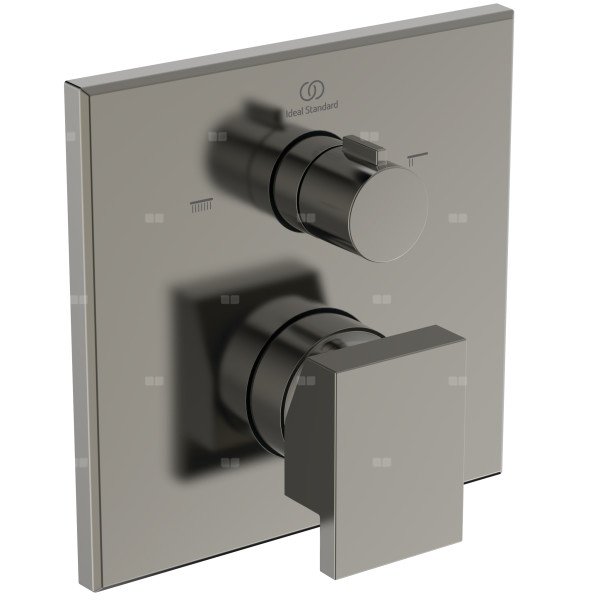 Bateria wannowo-natryskowa do zabudowy 157x69x157 mm, ilość wyjść: 2, wymagany zestaw 1 (A1000NU) 22.1 l/min (3 bar) - EXTRA