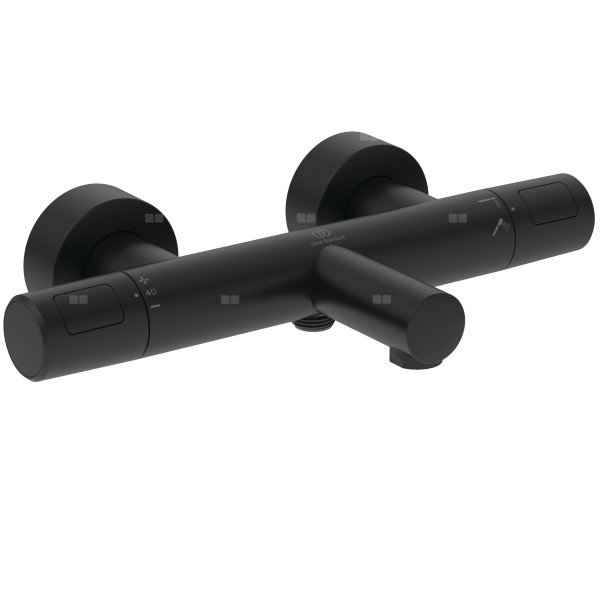 Bateria wannowo-natryskowa natynkowa 315x182x70 mm, wylewka 164 mm 22.0 l/min (3 bary) - CERATHERM T25 N