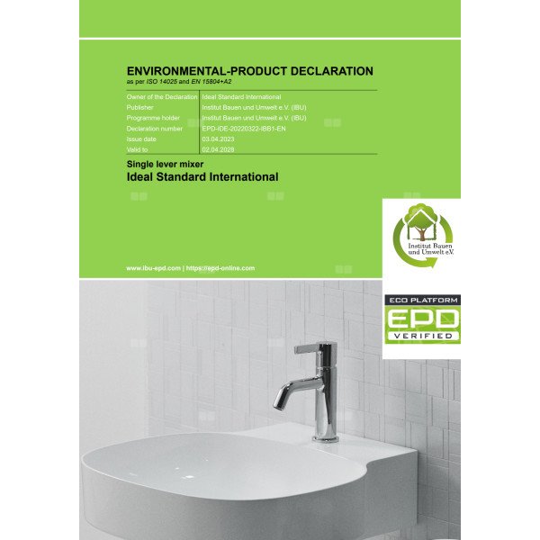 Bateria natryskowa do zabudowy 139x78x188 mm, wymagany zestaw 1 (A1300) 20.5 l/min (3 bar) - CERAMIX BLUE