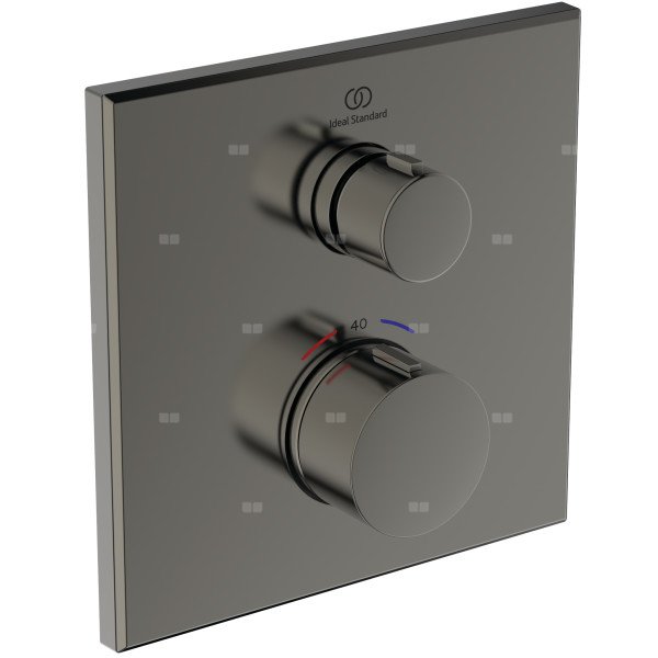 Bateria prysznicowa do zabudowy 157x64x157 mm, ilość wyjść: 1, wymagany zestaw 1 (A1000NU) 18 l/min (3 bar) - CERATHERM NAVIGO