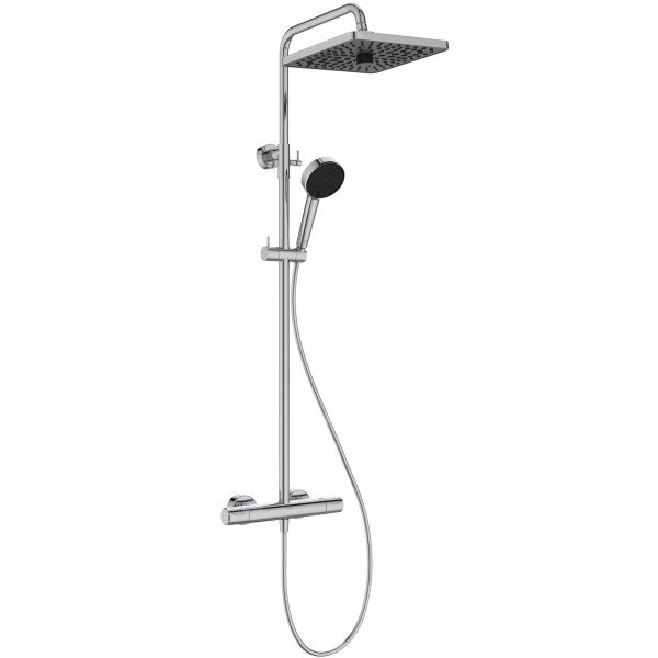 Ceratherm T25+, system prysznicowy natynkowy 12.0 l/min (3 bary)