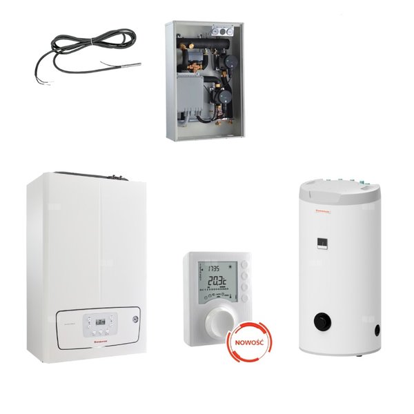 Zestaw z kotłem kondensacyjnym TERA 24 Komfort Plus 100