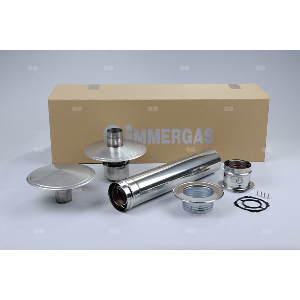 Zestaw koncentryczny pionowy FI60/100