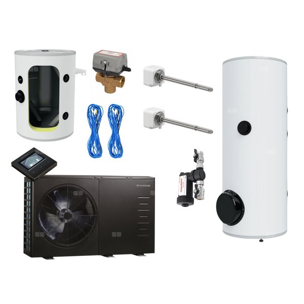 Zestaw z pompą ciepła  Zestaw Magis M12 V2 T M300 B100