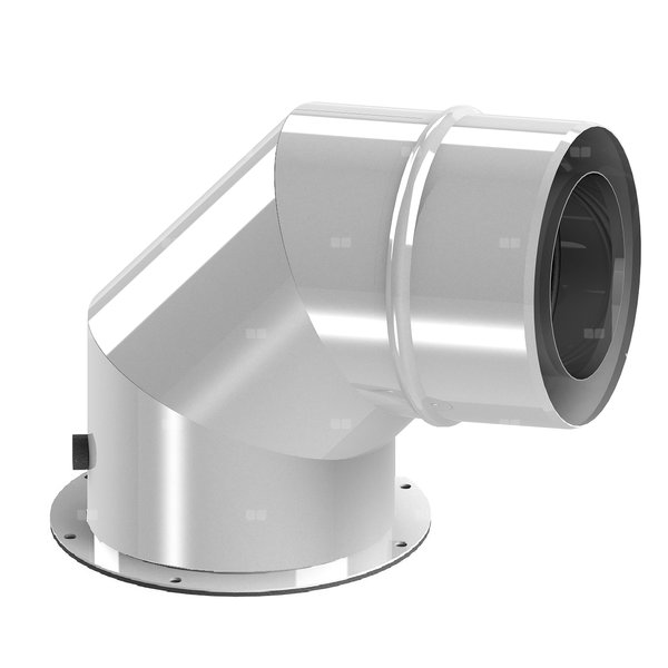 Kolano podłączeniowe kotła Buderus GB012 Junkers MIDI 080/125 z uszczelką