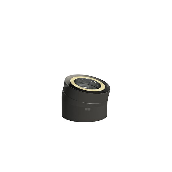 Kolano 15st. fi150mm RAL9011MB