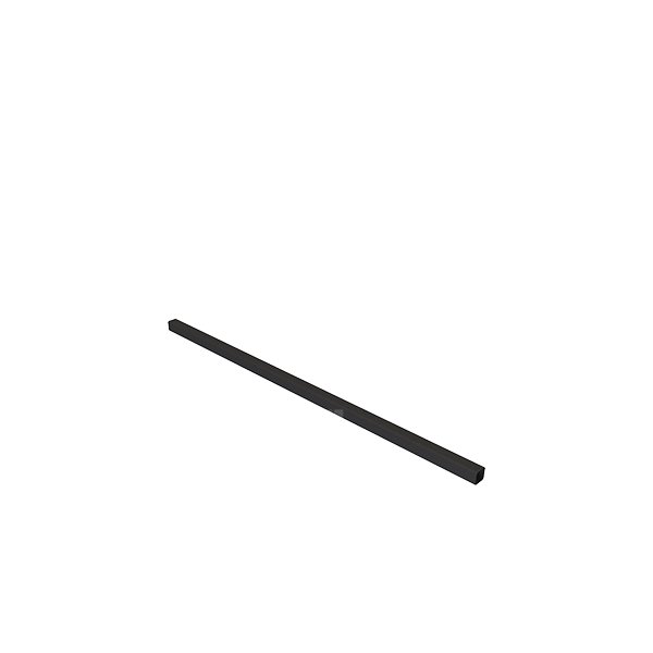 Ramię wspornika DW20 30x30 o długości L=500mm lakierowane na czarno