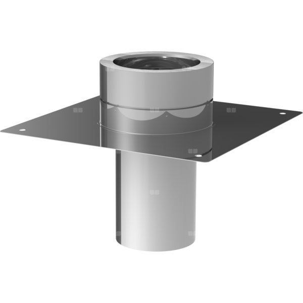 Element do czyszczenia fi150mm z płytą fundamentową z odpływem w dół