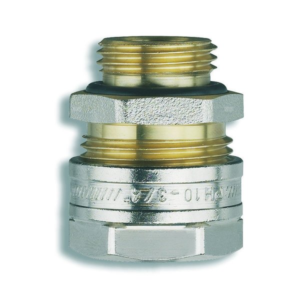 Śrubunek przejściowy KERMI x-net, 1/2'' x 10 (GZ x nakrętka)