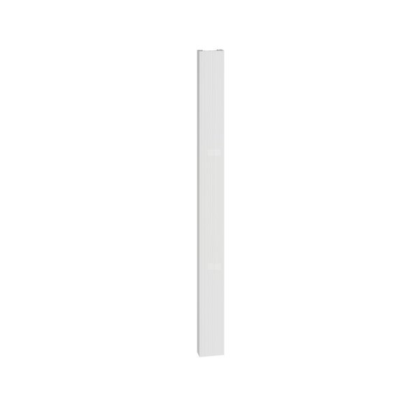 Grzejnik dekoracyjny Kermi®Bryce® Mono 2000x150x103, 642W podłącz. 99, RAL 9016 SG