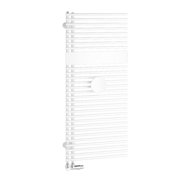 Grzejnik Kermi®Credo®Half®round 1400x600x46, RAL9016/RAL9016,lewa strona