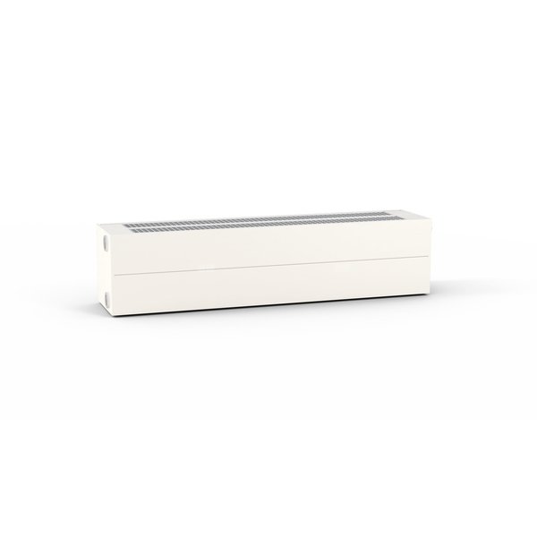 Konwektor Kermi KKN Konv. Typ10 BH100x100x1000mm QN502, weiß, 10 bar, m. Abdeckung