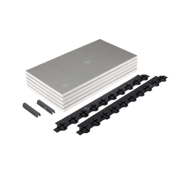 Kermi x-net Zestaw wieloelement. C11, 11mm, 2,3 m2 izolacji 11 mm i osprzęt