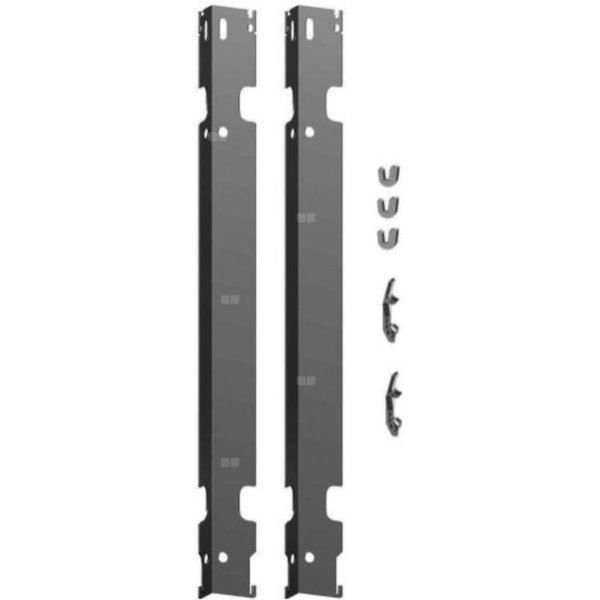 Zestaw wsporników ściennych długi dla VerteoBH1600 RAL9016