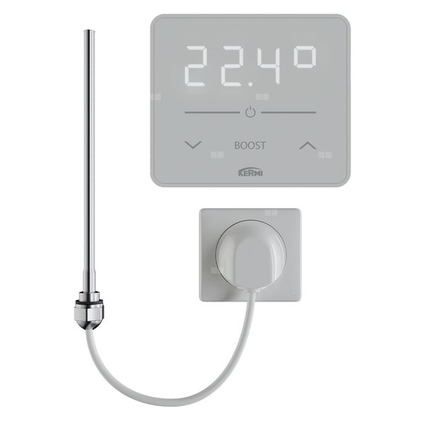 Wkład grzewczy WRS, 300 watów klasa ochrony 1, RAL 9003, Kermi