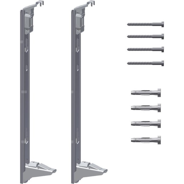 Konsola KERMI do montażu konwektorów L=350 mm, biała