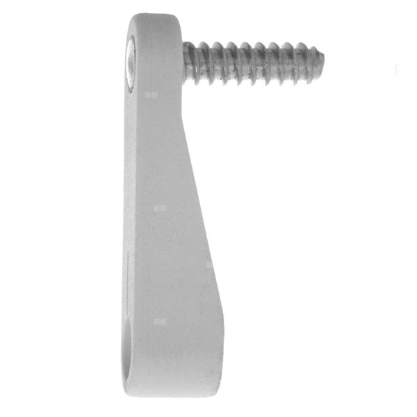 Adapter mocujący, wys. 600z 10/1993,biały, 10 Stück / VPM