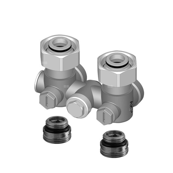 H-połączenie śrubowe, dla systemy 1-rurowe