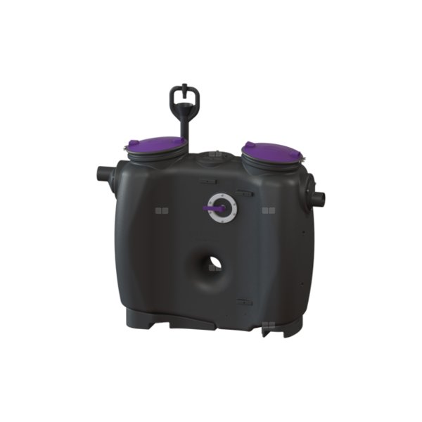 Separator tłuszczu EasyClean G Basic, NS 2, z bezpośrednim napełnianiem i okienkiem wziernikowym z SonicControl