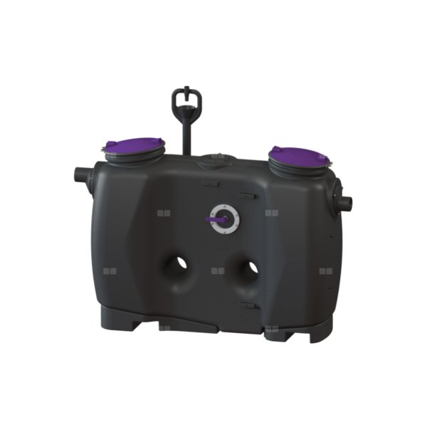 Separator tłuszczu EasyClean G Basic, NS 4, z bezpośrednim napełnianiem i okienkiem wziernikowym z SonicControl