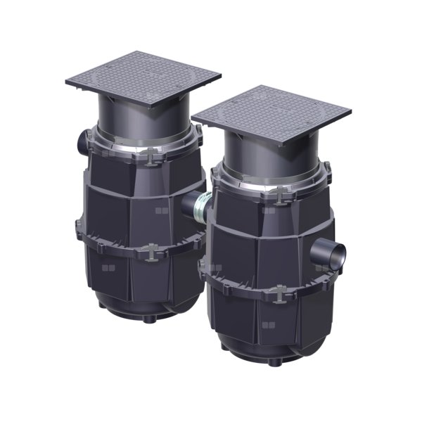 Separator zawiesin NS2, do zabudowy z pokrywą w klasie A